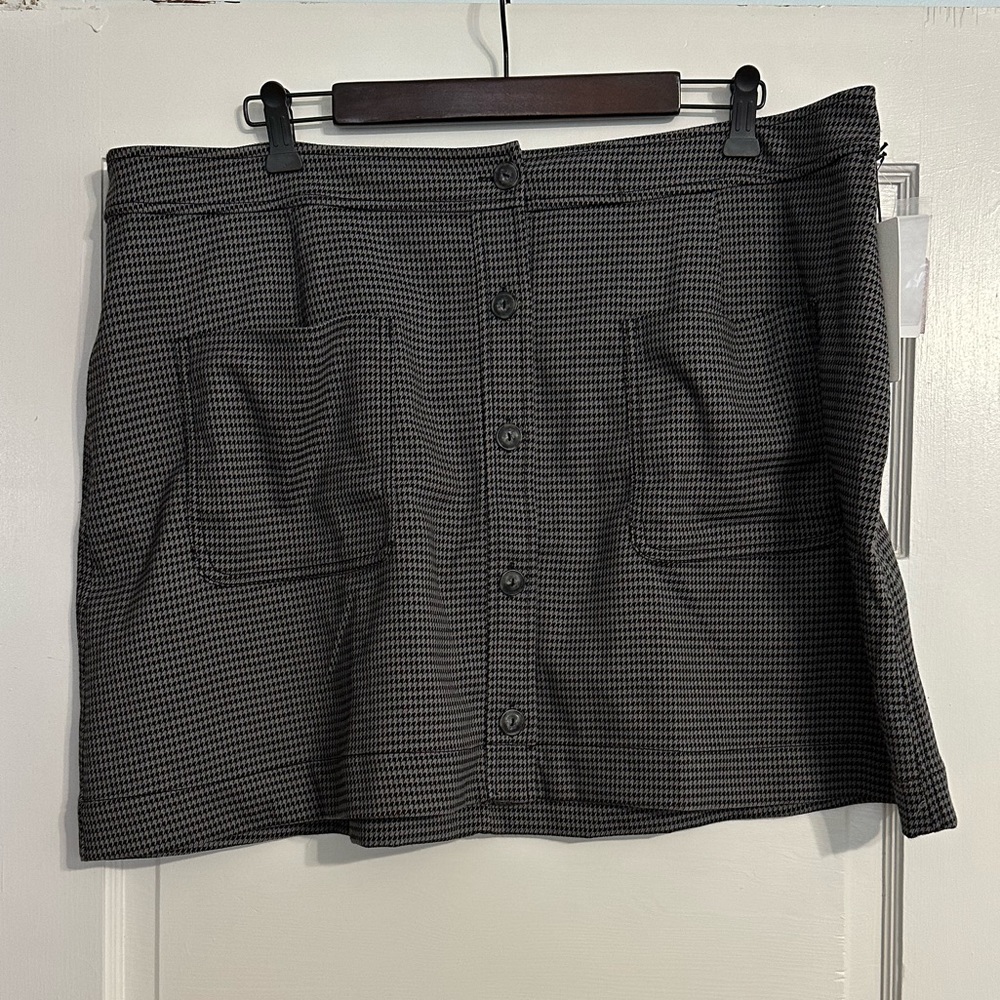 Treasure & Bond Plaid Mini Skirt - NWT